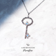 The Birthstone Magical Key Necklace The Birthstone Magical Key Necklace